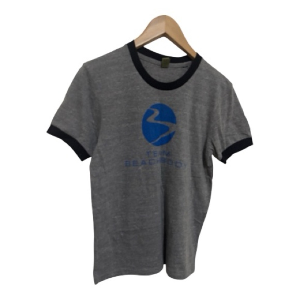 Alternative Earth Men's Size M Gray and Black Ringer Tee with Beachbody Logo - Picture 15 of 15
